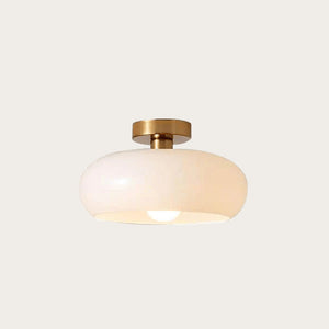 Glarefusion Creative Simple Persimmon Shape Pendant Light