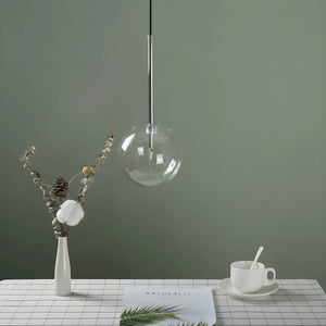 Modern Glass Ball Pendant Light
