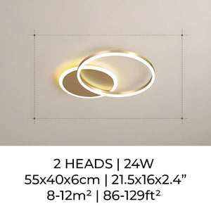 Modern LED Ring Ceiling Light