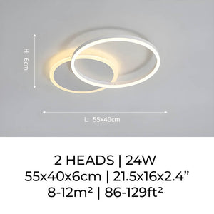 Modern LED Ring Ceiling Light