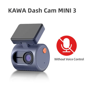 2K Mini Car Dash Camera With Wifi App Voice Control 1005006904612618-Voice Control-None