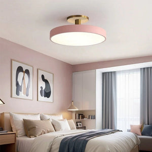 Nordic Round Flush Mount Ceiling Light