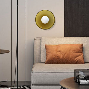Glarefusion Modern Round Flush Mount Ceiling Light
