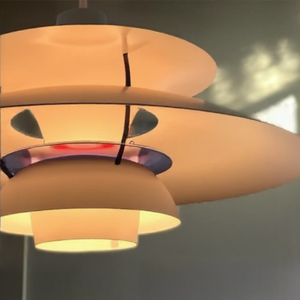 Glarefusion Multilayer Metal Pendant Light