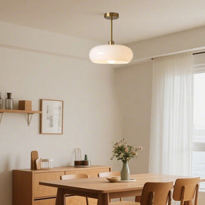 Glarefusion Creative Simple Persimmon Shape Pendant Light