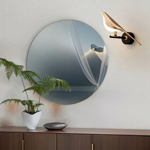 Glarefusion Modern Led Art Design Bird Wall Light