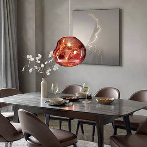 Glarefusion Chic Glass Melt Pendant Light