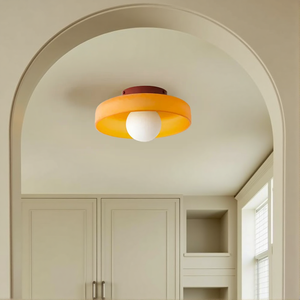 Glarefusion Modern Round Flush Mount Ceiling Light