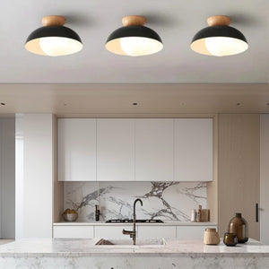 Glarefusion Modern Simple Semi-Flush Mount Ceiling Light