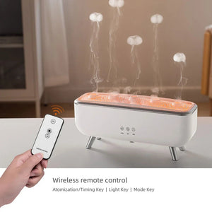 300Ml Jellyfish Aroma Diffuser Humidifier With Five Nozzles Colorful Light 1005009361222012-US