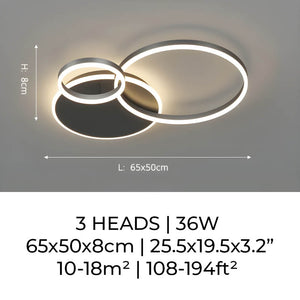 Modern LED Ring Ceiling Light