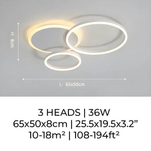 Modern LED Ring Ceiling Light