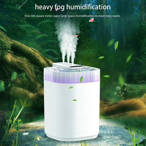 3L Ultrasonic Cool Mist Humidifier With Night Light And Three Nozzles 1005010348806936-al