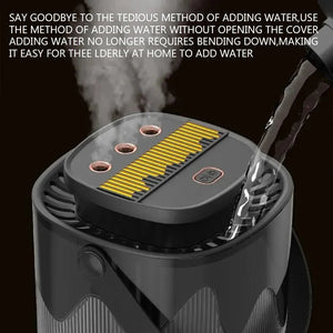 3L Usb Cool Mist Humidifier With Three Outlet Spray And Light 1005007129554113-al