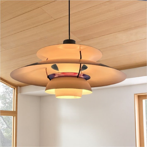 Glarefusion Multilayer Metal Pendant Light