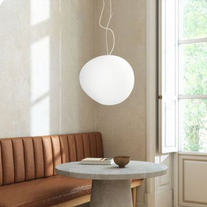 Nordic White Pebble Pendant Light