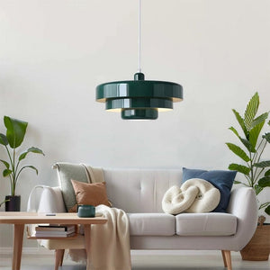 Medieval Retro Three-Tier Iron Pendant Light