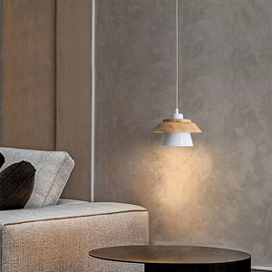 Glarefusion Chic Wood Pendant Lamp