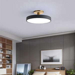 Nordic Round Flush Mount Ceiling Light