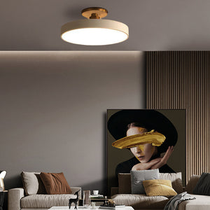Nordic Round Flush Mount Ceiling Light