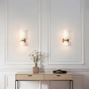 Creative Double Head Glass Wall Light