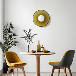 Glarefusion Modern Round Flush Mount Ceiling Light