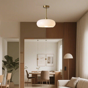 Glarefusion Creative Simple Persimmon Shape Pendant Light