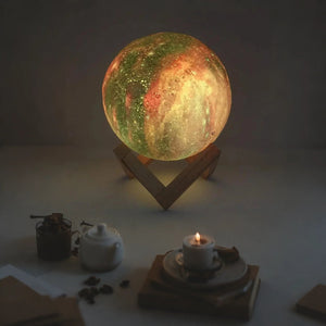 Glarefusion Creative Space Moonlight Table Lamp