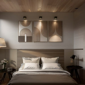 Glarefusion Modern 360° Rotatable LED Wall Light