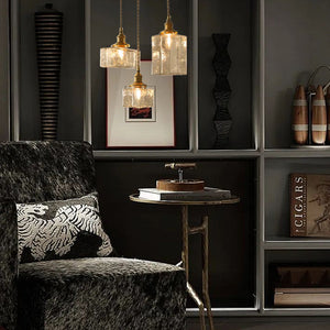 Glarefusion Modern Retro Glass Pendant Lamp