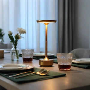 Glarefusion Modern Cordless Touch Table Lamp