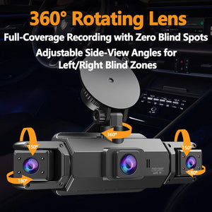 4 Channel Wifi Dash Cam With Front Rear Interior Cameras 1005009916191894-4Ch DVR-32G SD Card