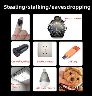 4 In 1 Anti Spy Detector Hidden Camera Wireless Bug Gps Scanner 1005009851766067-X13