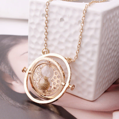 Hourglass Time Turner Necklace