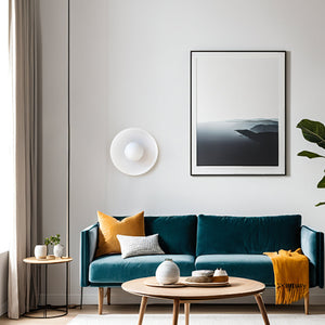 Glarefusion Modern Round Flush Mount Ceiling Light