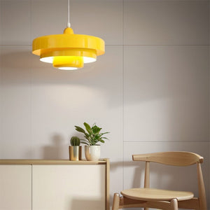 Medieval Retro Three-Tier Iron Pendant Light