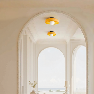 Glarefusion Modern Round Flush Mount Ceiling Light