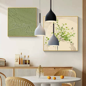 Glarefusion Baking Paint Iron Pendant Light