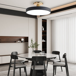 Nordic Round Flush Mount Ceiling Light