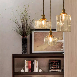 Glarefusion Modern Retro Glass Pendant Lamp