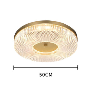 Glarefusion Creative Round Acrylic Ceiling Light