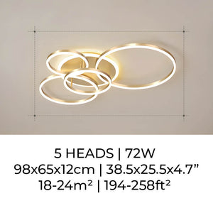 Modern LED Ring Ceiling Light