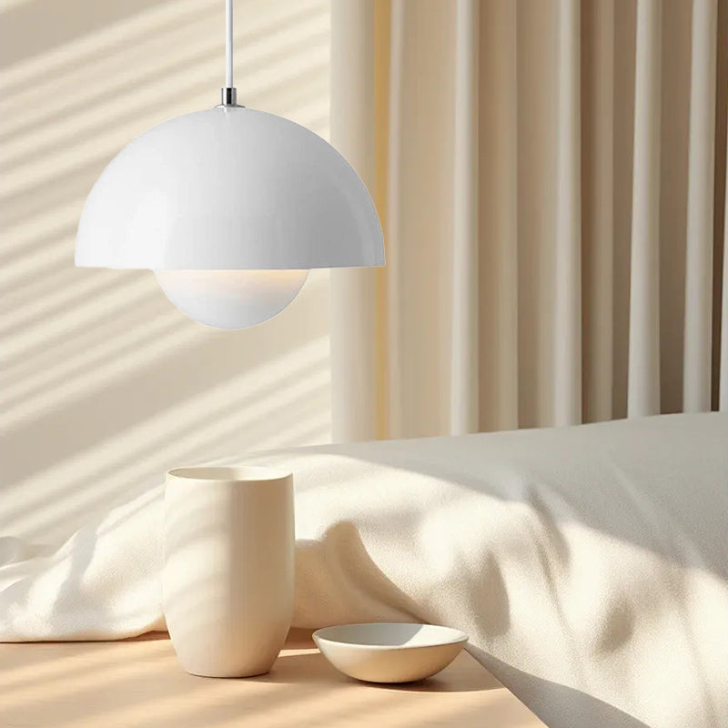 Modern Colorful Round Light Pendant Light