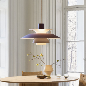 Glarefusion Multilayer Metal Pendant Light