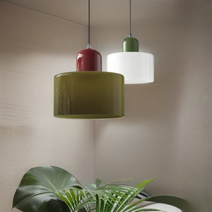 Glarefusion Modern Simple Cylinder Chandelier