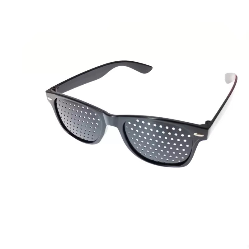 Pinhole Glasses for Vision Correction and Eye Relaxation