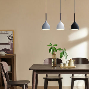 Glarefusion Baking Paint Iron Pendant Light