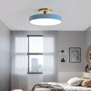 Nordic Round Flush Mount Ceiling Light