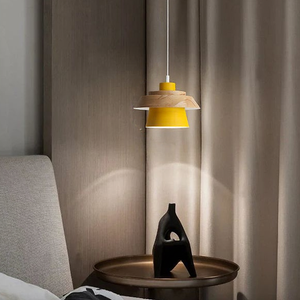 Glarefusion Chic Wood Pendant Lamp