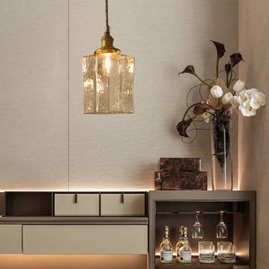 Glarefusion Modern Retro Glass Pendant Lamp